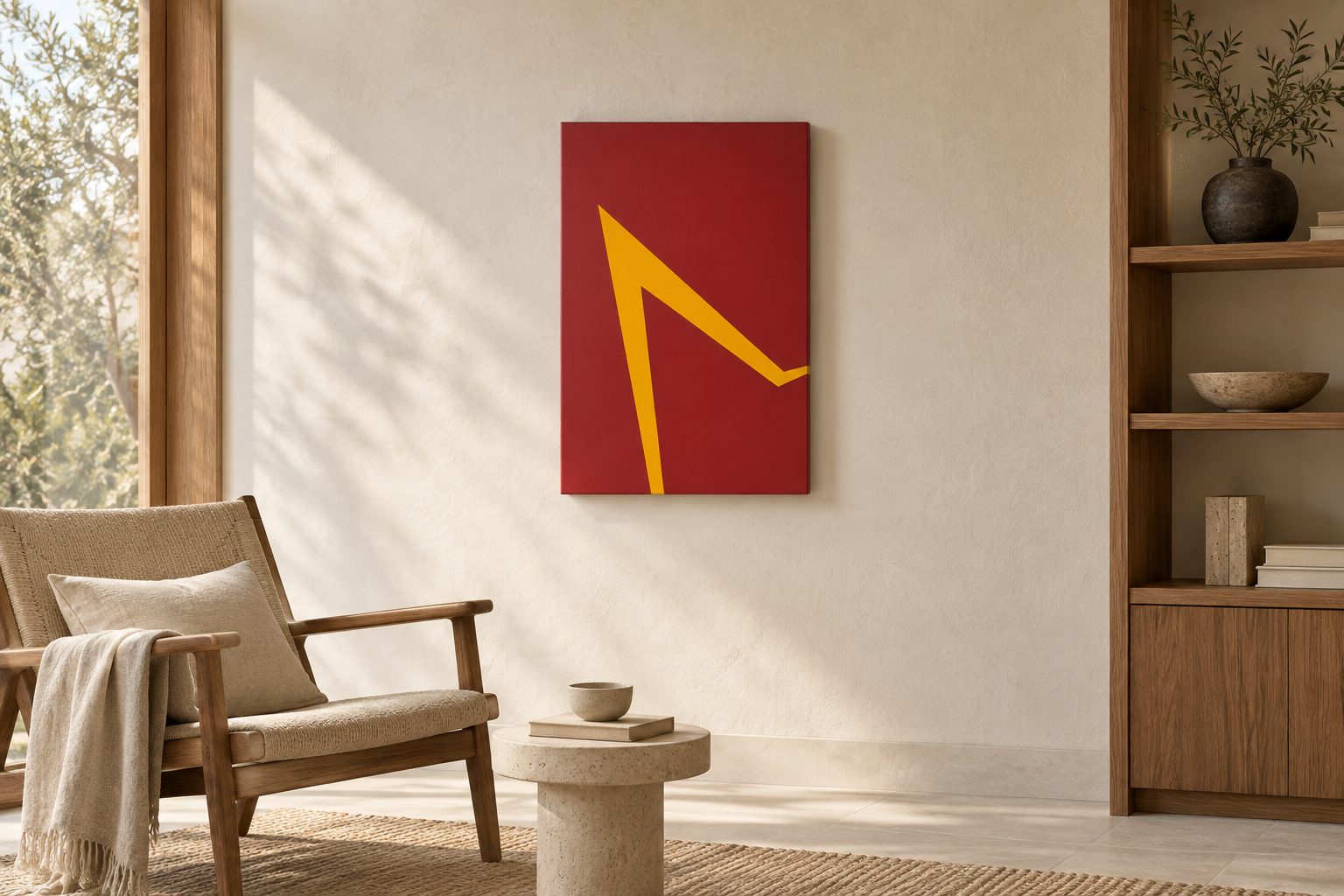 Highlight 1 in a digitally styled interior