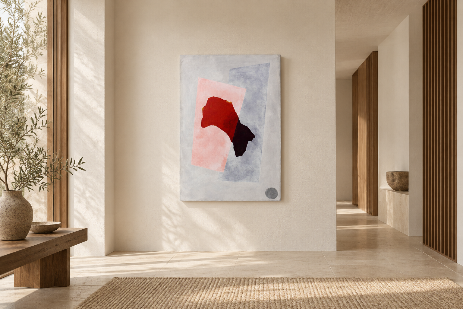 Inception in a digitally styled interior