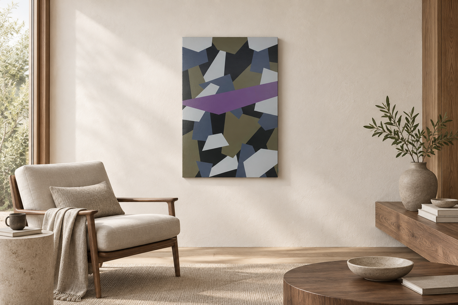 Incompetence in a digitally styled interior