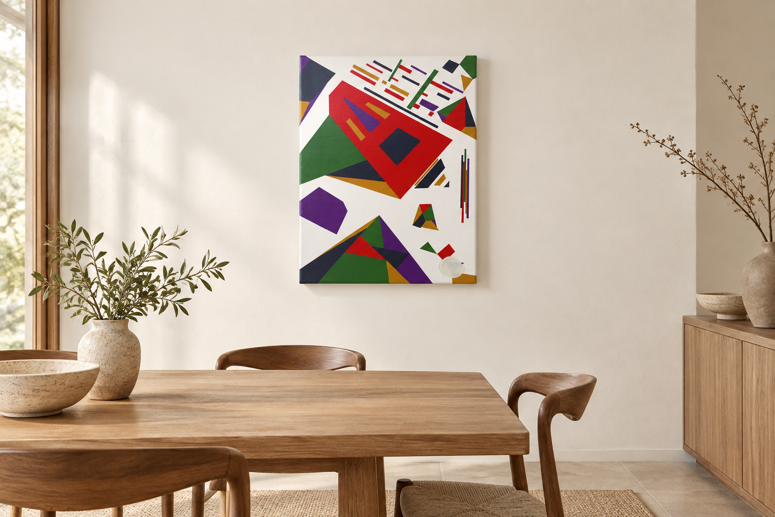Now You See Me in a digitally styled interior