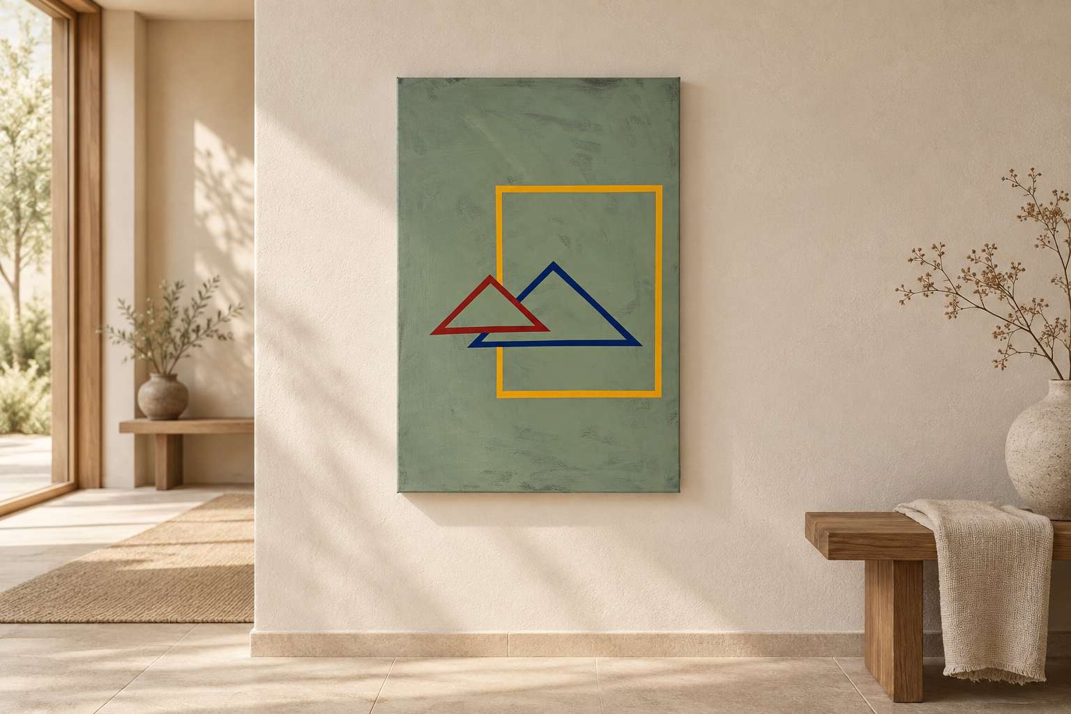 Out of The Box in a digitally styled interior