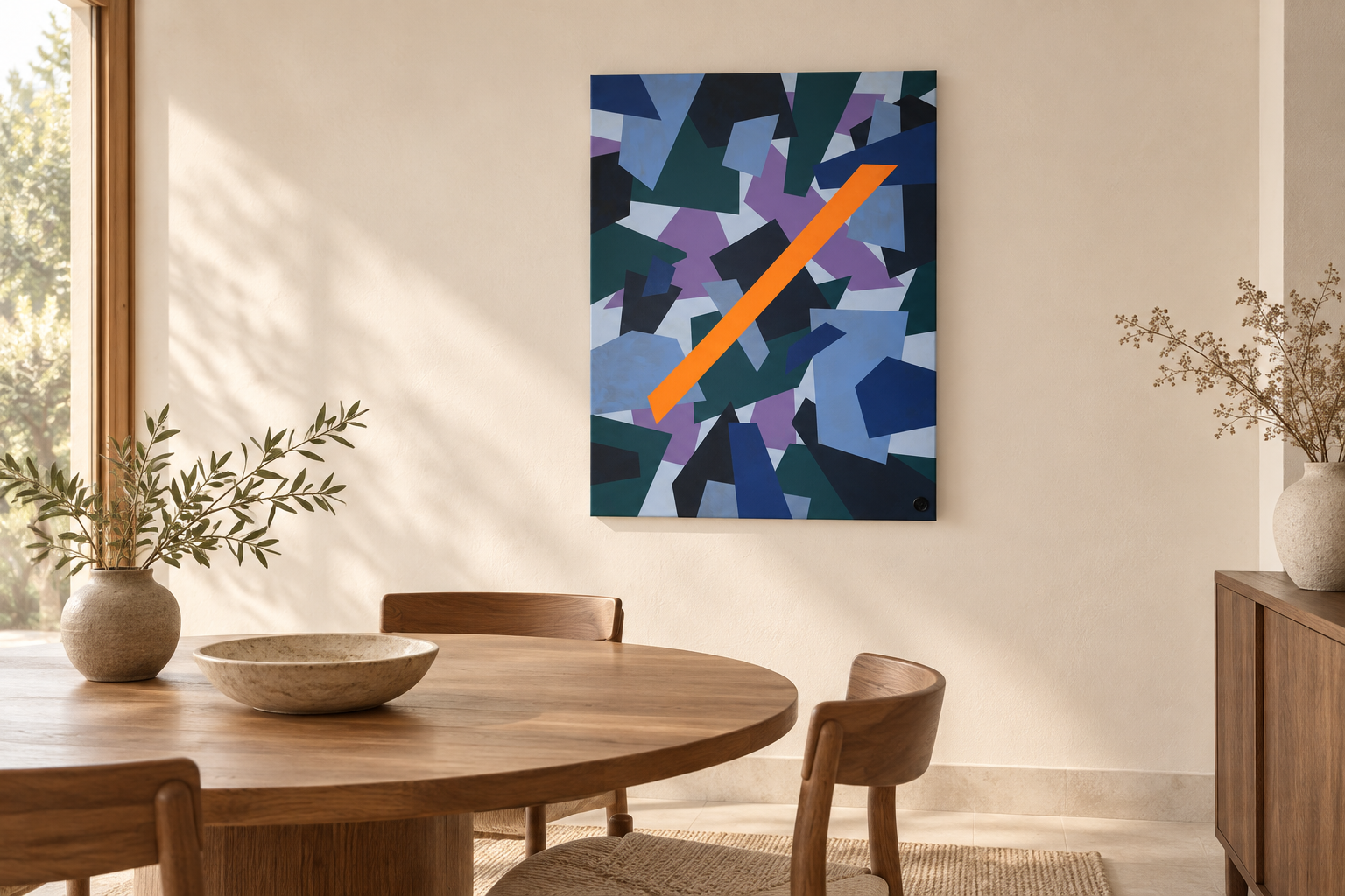 Stereotype in a digitally styled interior
