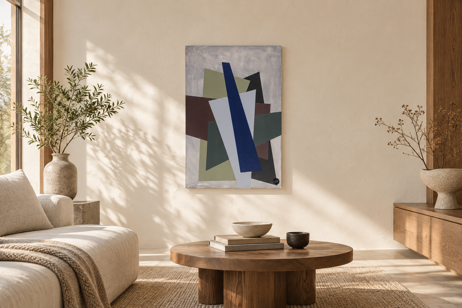 Templates 3 in a digitally styled interior