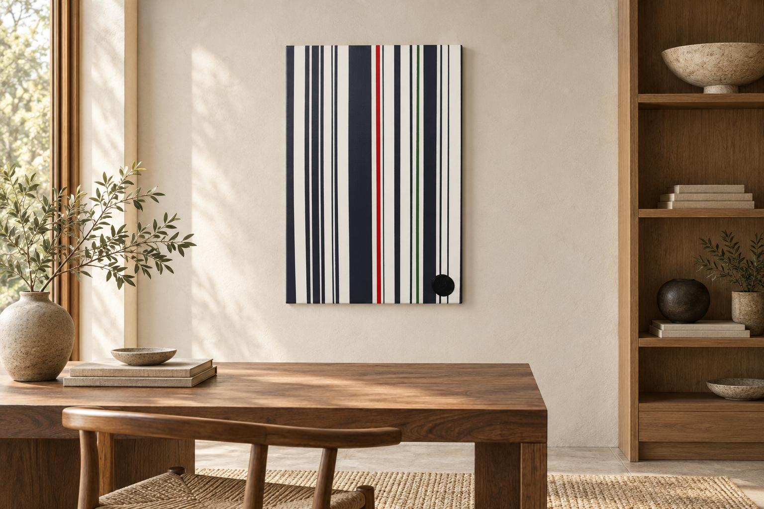 The Big Short in a digitally styled interior
