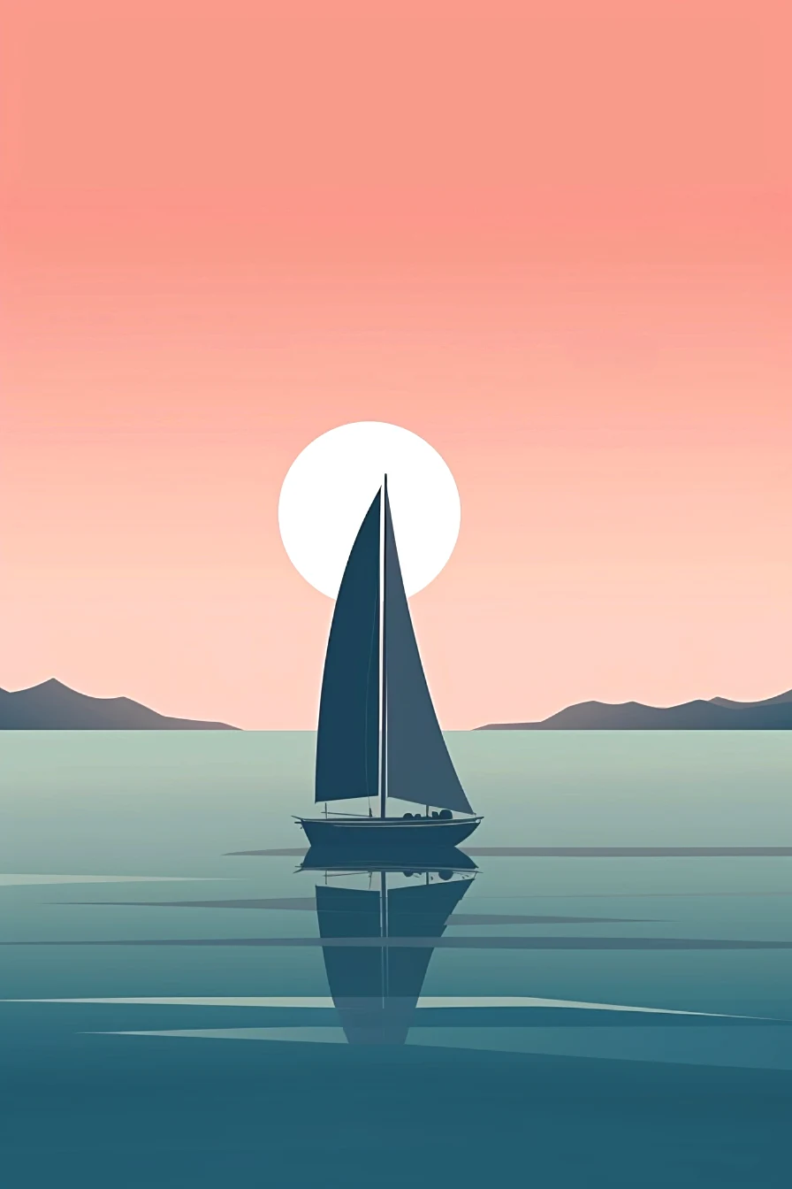 Refined Simplicity represented by Sailing in the Silence