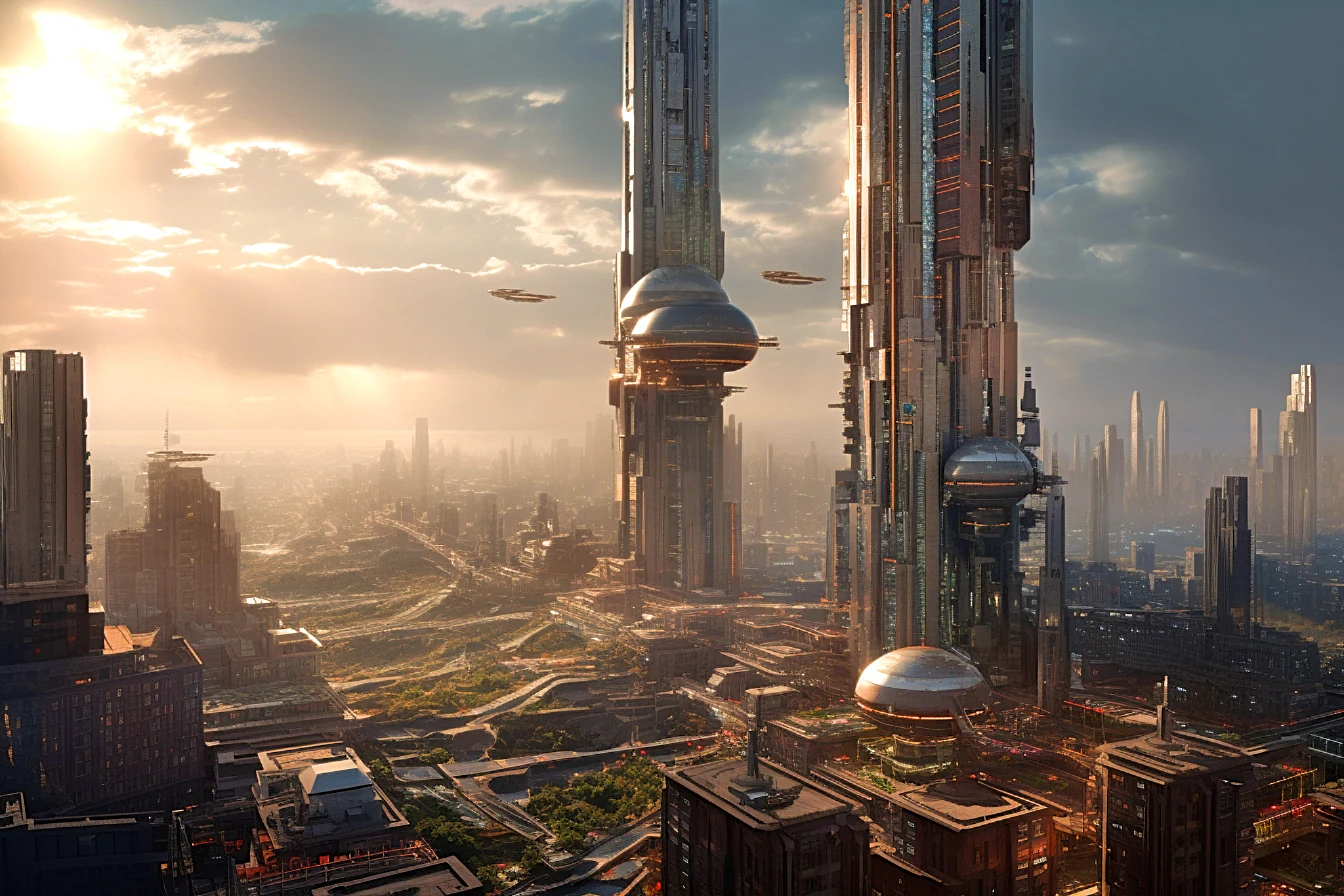 Science Fiction Chronicles represented by Cyber Metropolis